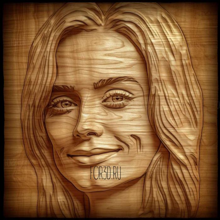 Sharon Stone 3 3d stl модель для ЧПУ